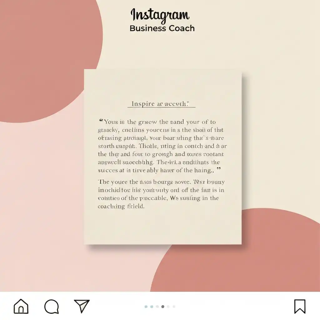 Personal brand post mockup